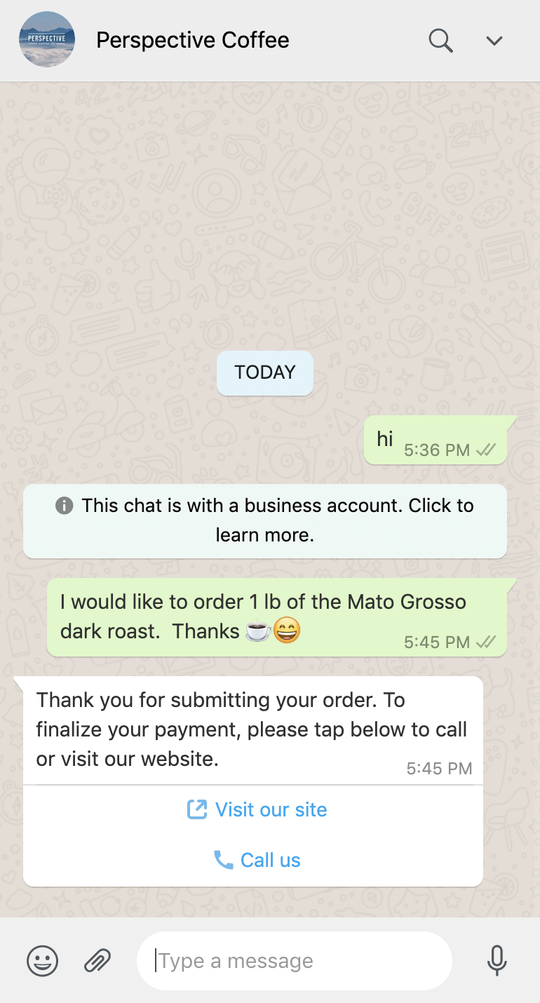 WhatsApp Chat Demo